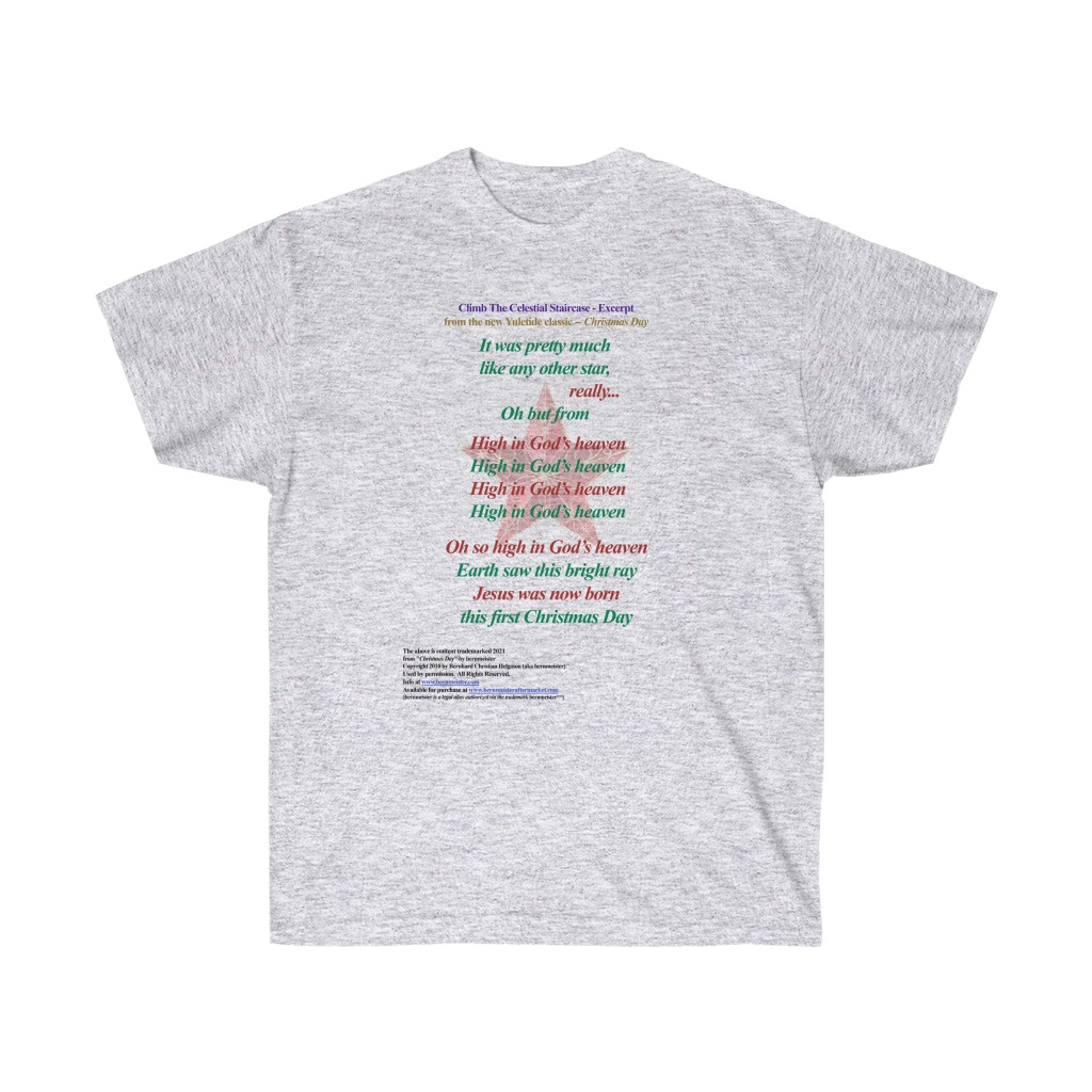 Christmas Day (Celestial Staircase) - Tee Shirt - Image 3