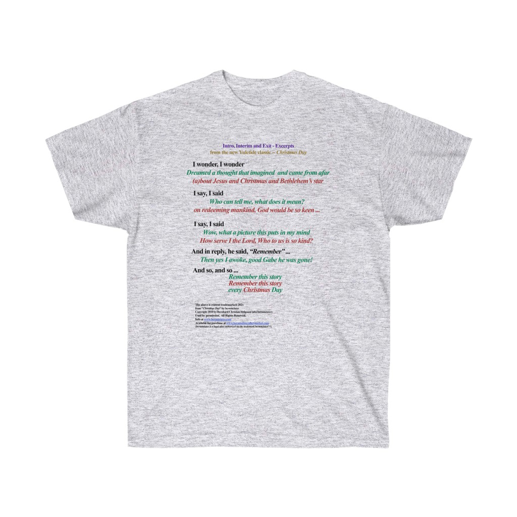 Intro, Interim and Exit - Excerpts (Christmas Day) - Tee Shirt - Image 3