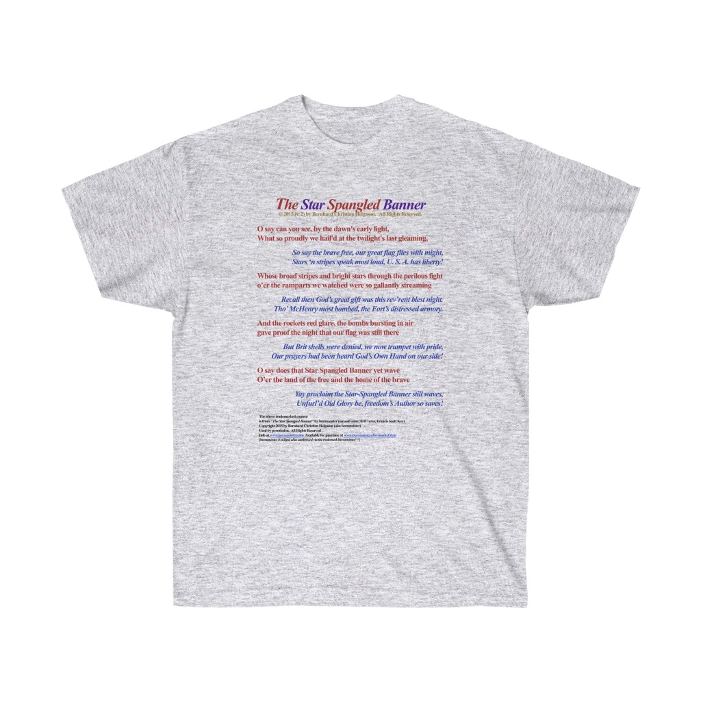 Star Spangled Banner - Tee Shirt - Image 3