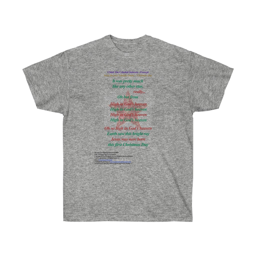 Christmas Day (Celestial Staircase) - Tee Shirt - Image 2