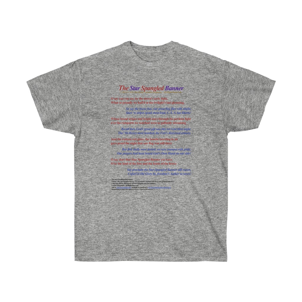 Star Spangled Banner - Tee Shirt - Image 2