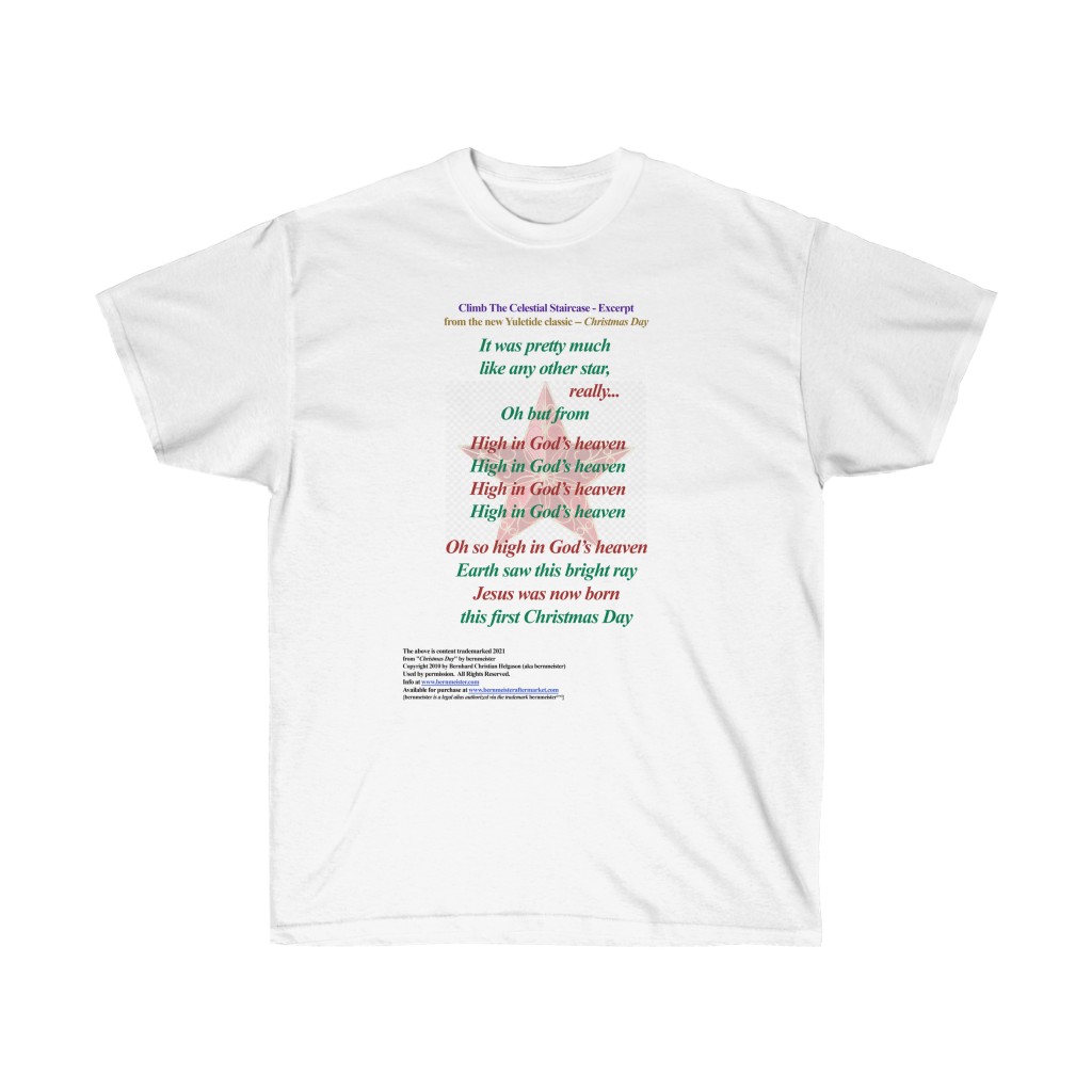 Christmas Day (Celestial Staircase) - Tee Shirt
