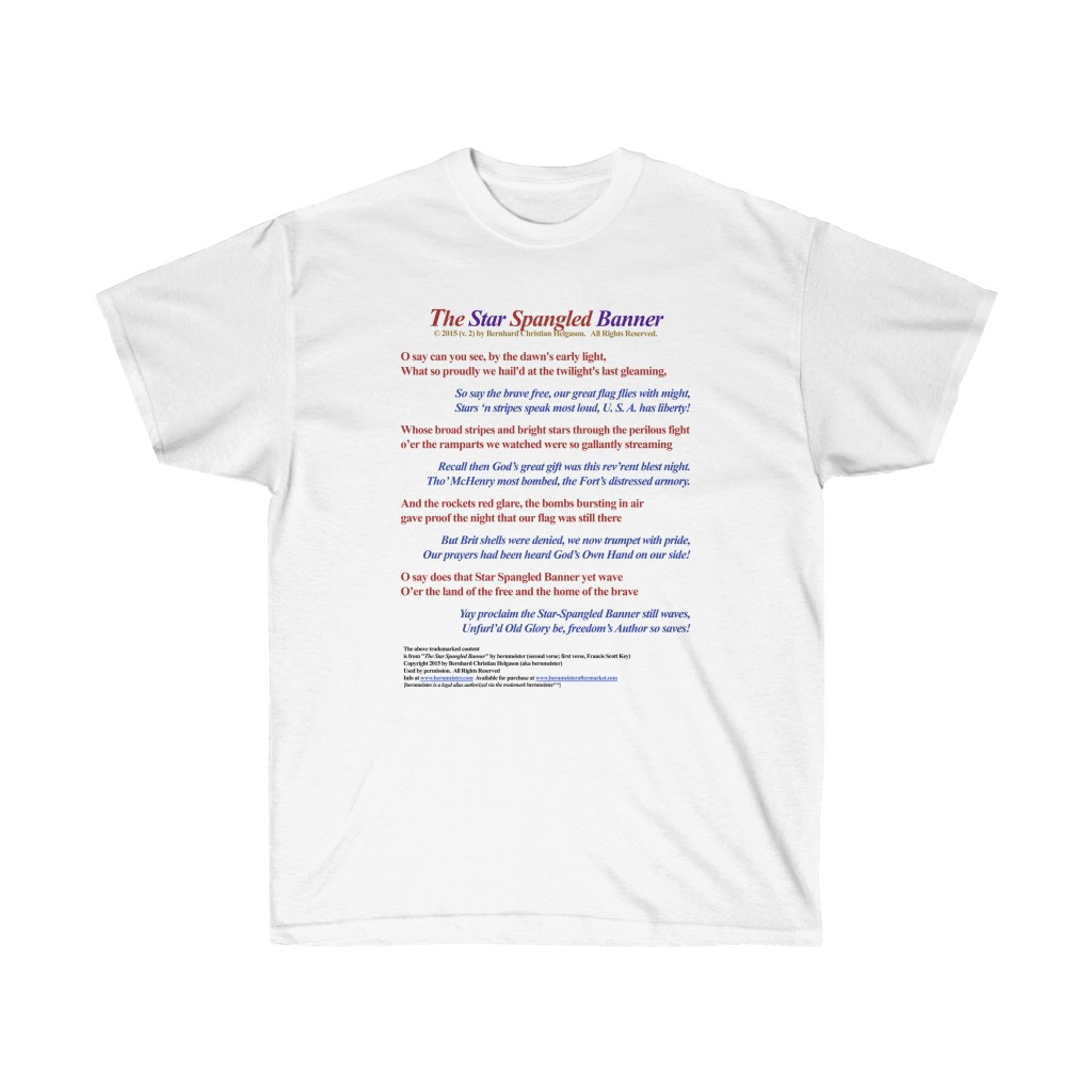 Star Spangled Banner - Tee Shirt